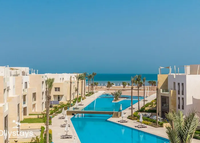 Ollystays Mangroovy Seaview 1br, & Pool Free Access! Red Sea
