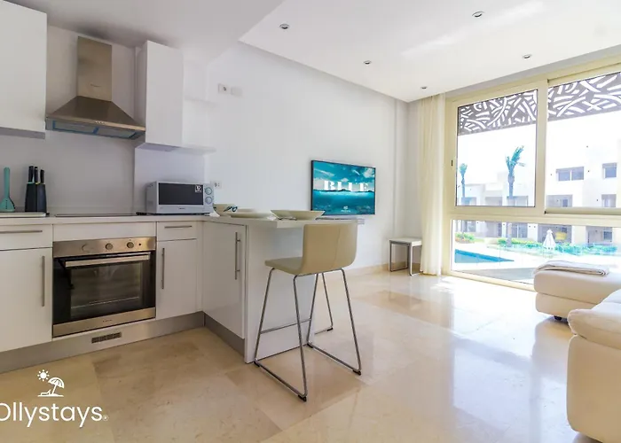 Ollystays Mangroovy Seaview 1br, & Pool Free Access! Red Sea * Hurghada